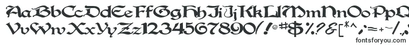 Gregorian-fontti – Alkavat G:lla olevat fontit