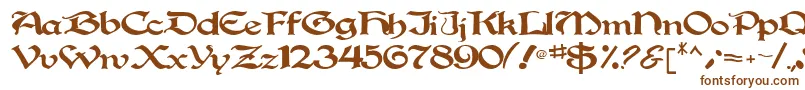 Gregorian Font – Brown Fonts