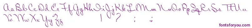Weitere Informationen zur RibbonInTheSky-Schriftart RibbonInTheSky-Schriftart – Violette Schriften
