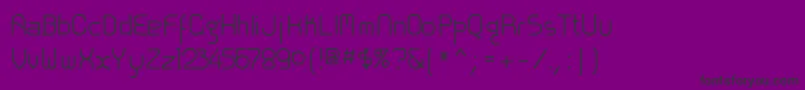 Zoloft Font – Black Fonts on Purple Background