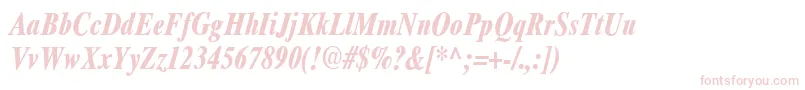 Weitere Informationen zur Ft69BoldItalic-Schriftart Ft69BoldItalic-Schriftart – Rosa Schriften