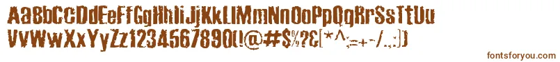 CabeenCrappy Font – Brown Fonts