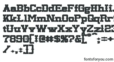  LassiterExtendedBold font