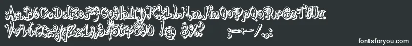 BajareczkaShadow Font – White Fonts