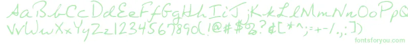 Подробнее о шрифте OrkandRegular Шрифт OrkandRegular – зелёные шрифты