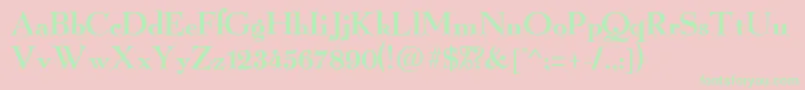 More about GrailLight Font GrailLight Font – Green Fonts on Pink Background