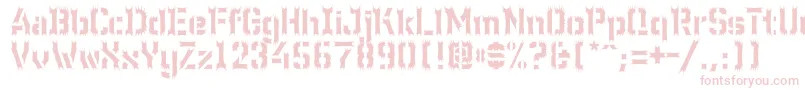 WcWunderbachWimpern Font – Pink Fonts