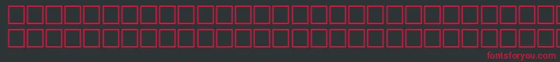 LakeRegular Font – Red Fonts on Black Background