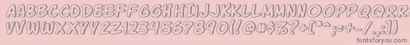 More about KomikaGlaze Font KomikaGlaze Font – Gray Fonts on Pink Background