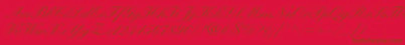 More about KuenstlerscriptltstdMedium Font KuenstlerscriptltstdMedium Font – Brown Fonts on Red Background