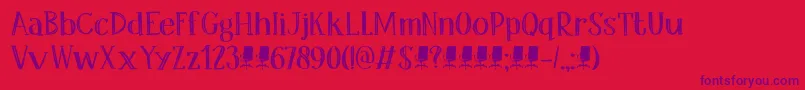 En savoir plus sur la police DkOfficeSqueeze Police DkOfficeSqueeze – polices violettes sur fond rouge