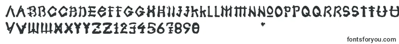 Шрифт SamoeraiTypeface – шрифты, начинающиеся на S
