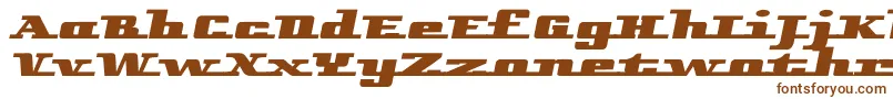 Шрифт Remarcleleft – коричневые шрифты на белом фоне