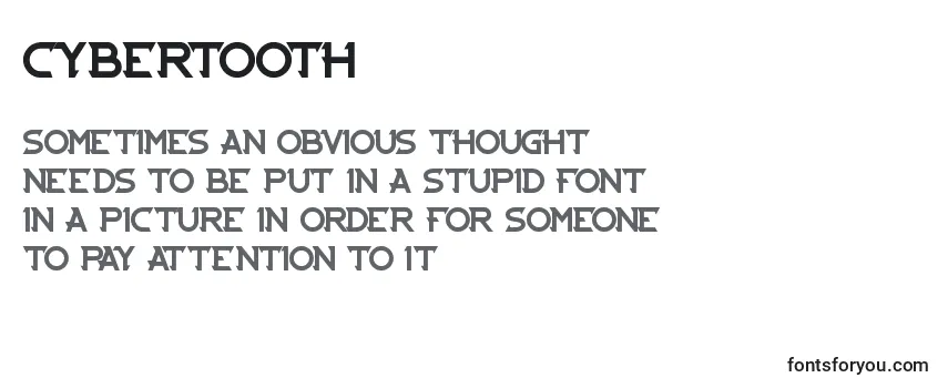 Cybertooth Font