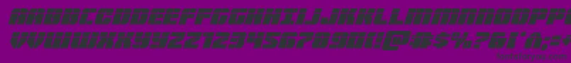 Подробнее о шрифте Warpthrusterlaserital Шрифт Warpthrusterlaserital – чёрные шрифты на фиолетовом фоне