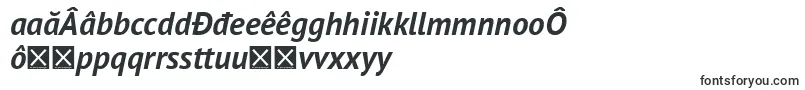 Подробнее о шрифте PtSansBoldItalic Шрифт PtSansBoldItalic – вьетнамские шрифты