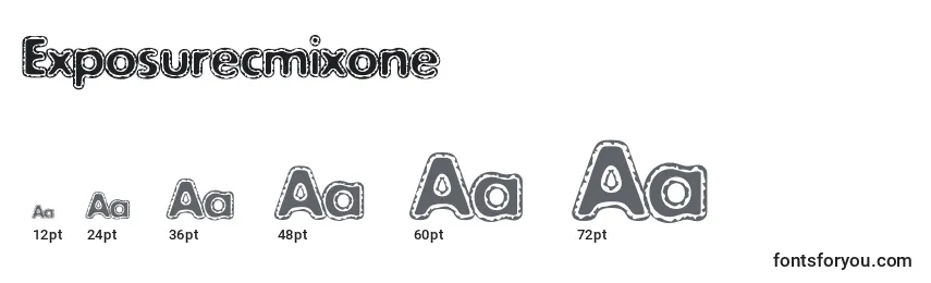 Exposurecmixone Font Sizes