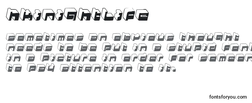 HkiNightlife Font