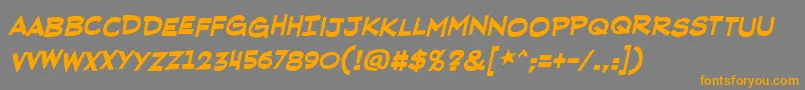 More about Redstatebluestatebb ffy Font Redstatebluestatebb ffy Font – Orange Fonts on Gray Background