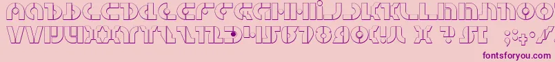 Quest2s Font – Purple Fonts on Pink Background