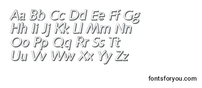 SaxonyshadowItalic Font