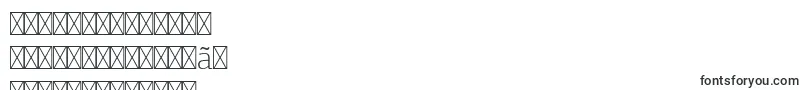 PfagoraslabproThin-Schriftart – koreanische Schriften