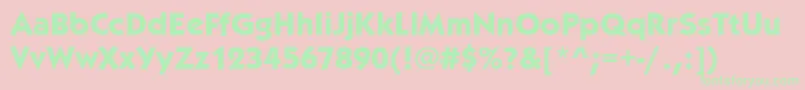 Más sobre la fuente KabelitcteeBold fuente KabelitcteeBold – Fuentes Verdes Sobre Fondo Rosa