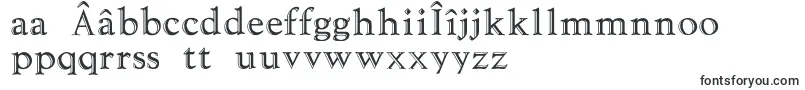 Tooled Font – Romanian Fonts