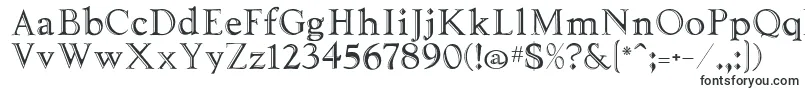 Tooled-fontti – Fontit Adobelle