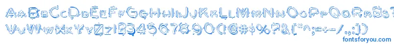 BerserkerShadow Font – Blue Fonts