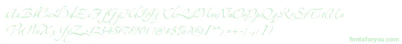 AlexandraZeferinoTwo Font – Green Fonts