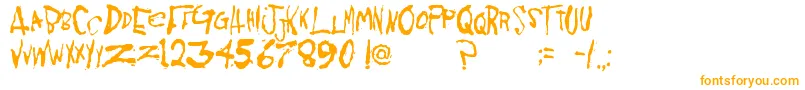 Подробнее о шрифте Kornnet.Too.It Шрифт Kornnet.Too.It – оранжевые шрифты