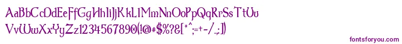 Dum3thin Font – Purple Fonts