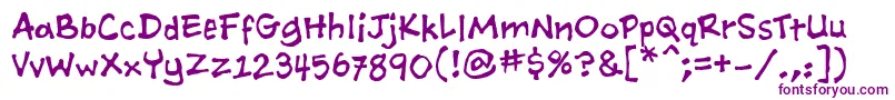 AshcanbbReg Font – Purple Fonts