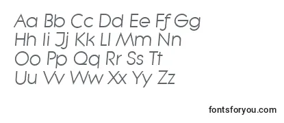 LiteraserialItalic Font