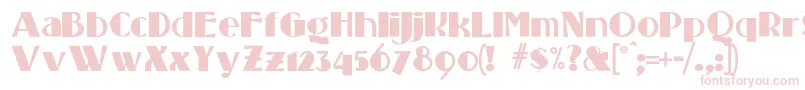 Standingroomonly Font – Pink Fonts