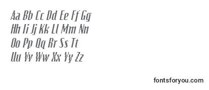BitmapItalic-fontti