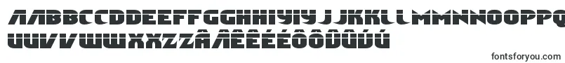 Czcionka Ninjagardenlaser – czcionki fryzyjskie