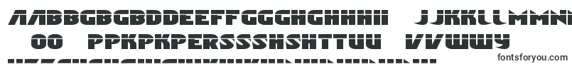 フォントNinjagardenlaser – イボ文字