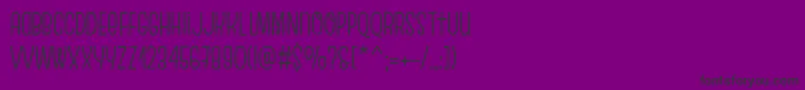 EscalopeCrustTwoフォントについての詳細 フォントEscalopeCrustTwo – 紫の背景に黒い文字