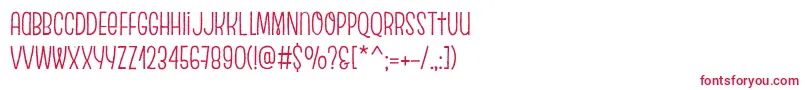 EscalopeCrustTwo Font – Red Fonts