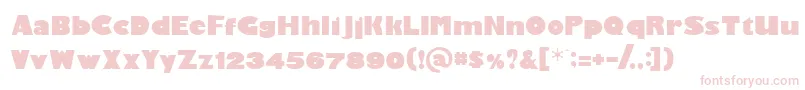 Шрифт Gardenpa – розовые шрифты