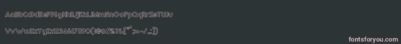 RmPlaytimeMedium Font – Pink Fonts on Black Background