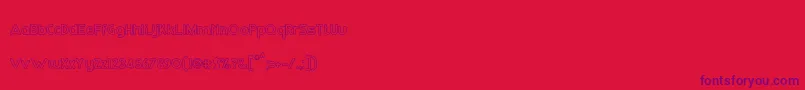 fuente RmPlaytimeMedium – Fuentes Moradas Sobre Fondo Rojo