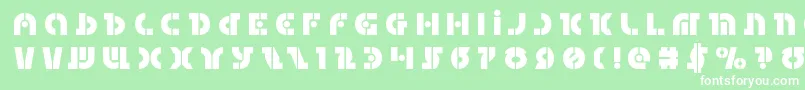 Questloktitle Font – White Fonts on Green Background