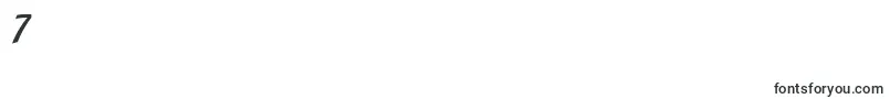 fuente LinotypeRanaMediumItalic – Número de fuentes 7