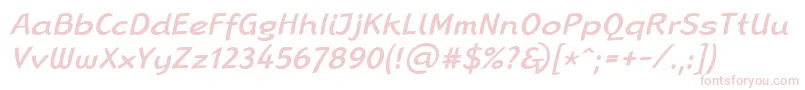 Police LinotypeRanaMediumItalic – polices roses