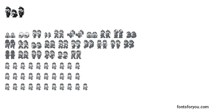 Smw Font – alphabet, numbers, special characters
