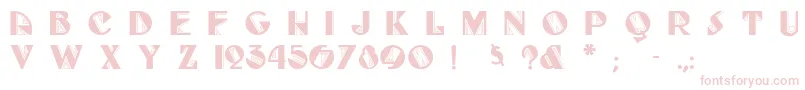 Fulltiltboogie Font – Pink Fonts on White Background