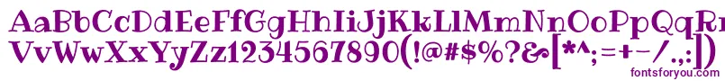 RibeyeRegular Font – Purple Fonts